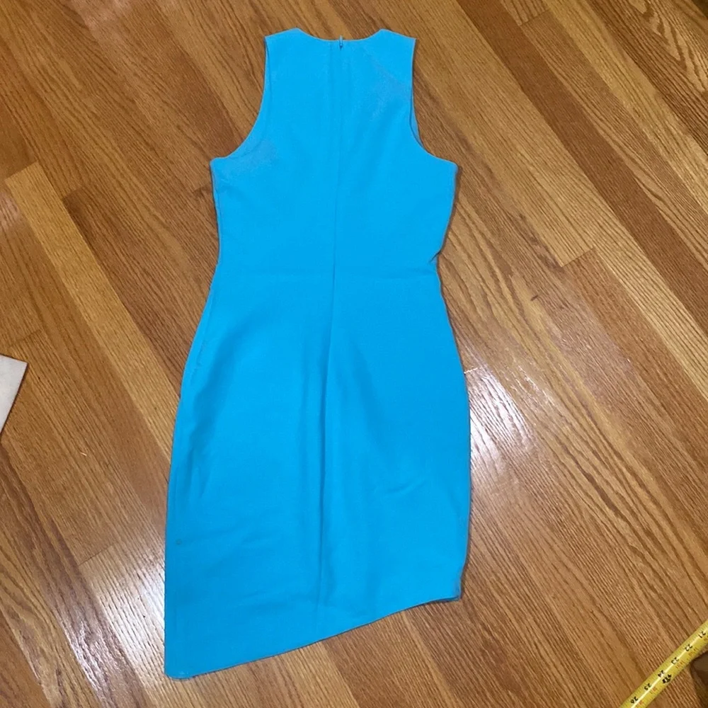 New Elizabeth and James Rosa Asymmetrical blue dress - Picture 5 of 10
